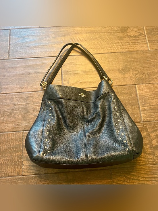Coach Handbags - Coach Lexy Shoulder Bag with Studs (Style F66874